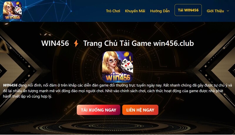 Tổng quan sơ lược về cổng game Win456