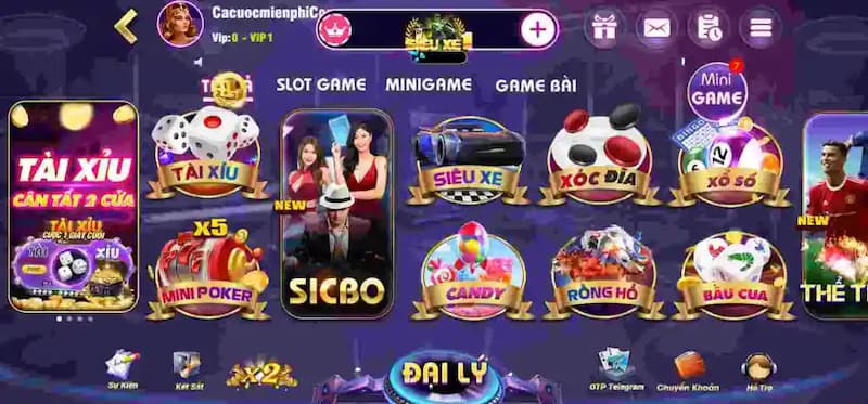 Game mini đổi thưởng