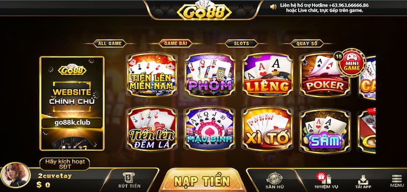 Game bài hay hiện nay