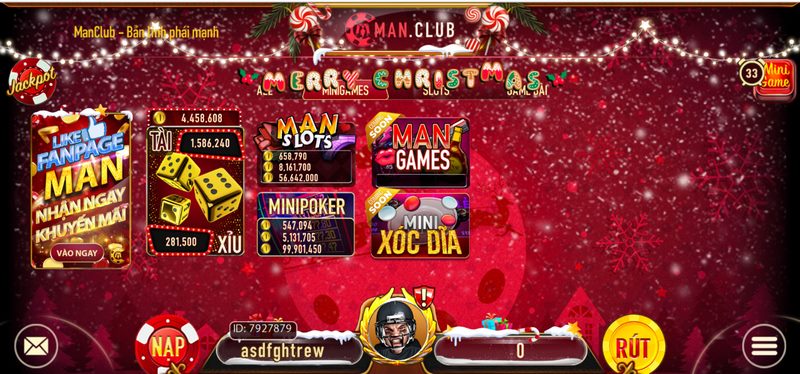 Mini game cũng là danh mục đa dạng không kém