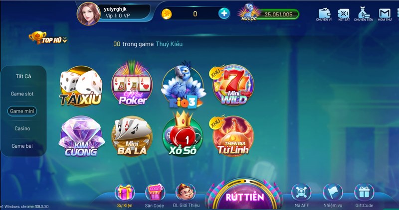 Mini game cũng cực kỳ hấp dẫn không kém