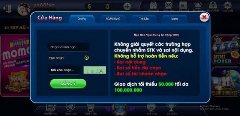 Cách nạp tiền vào cổng game đơn giản, nhanh chóng qua 4 bước