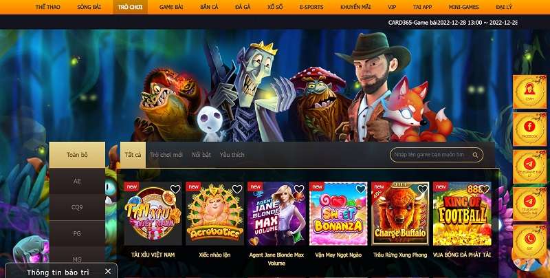 Game slot hay tại 789bet