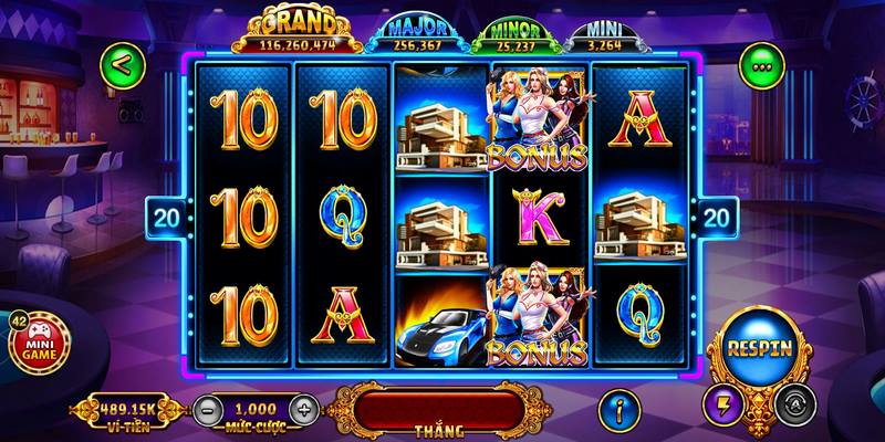 Slot game là tựa game ăn khách ở các sòng bạc trực tuyến