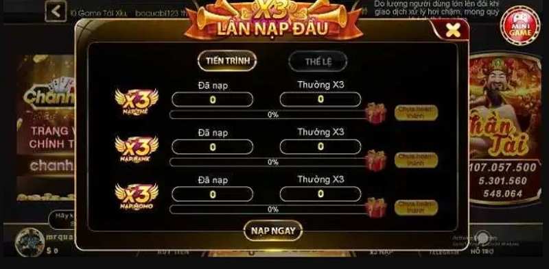 Hướng dẫn nạp tiền vào cổng game tiện lợi