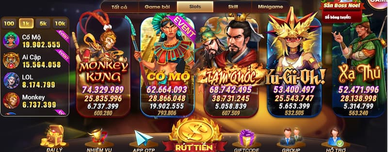 Slot game siêu chất