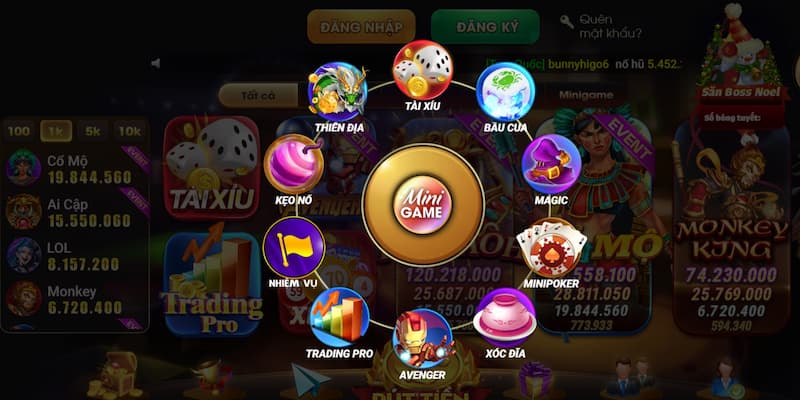 Mini game chất lượng