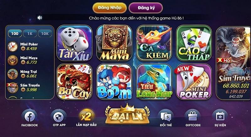 Kho game đỉnh cao với nhiều hạng mục hấp dẫn