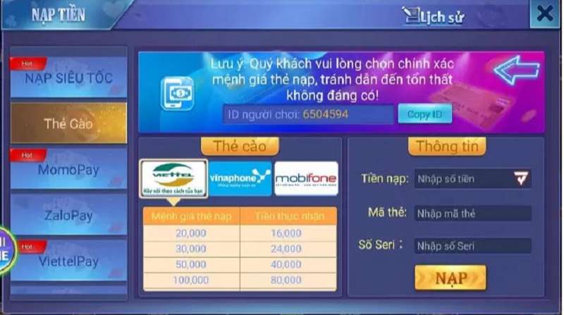 Ưu điểm của cổng game Vip Club