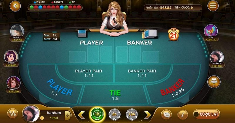 Cách chơi Baccarat Bancah5 chuẩn xác nhất