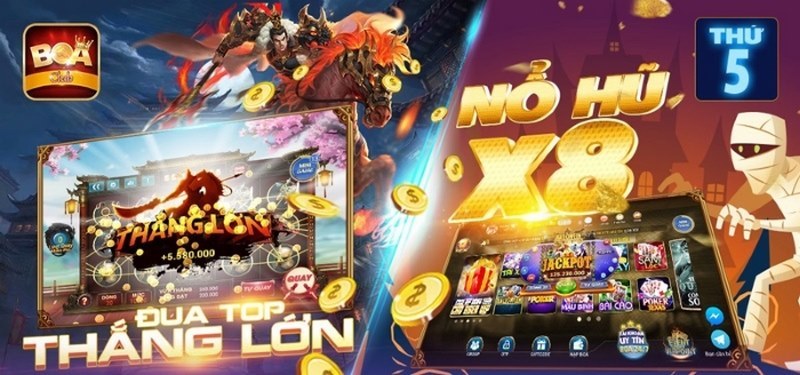 Kho game đồ sộ của Boa club cũng là một điều khiến không ai có thể bỏ qua