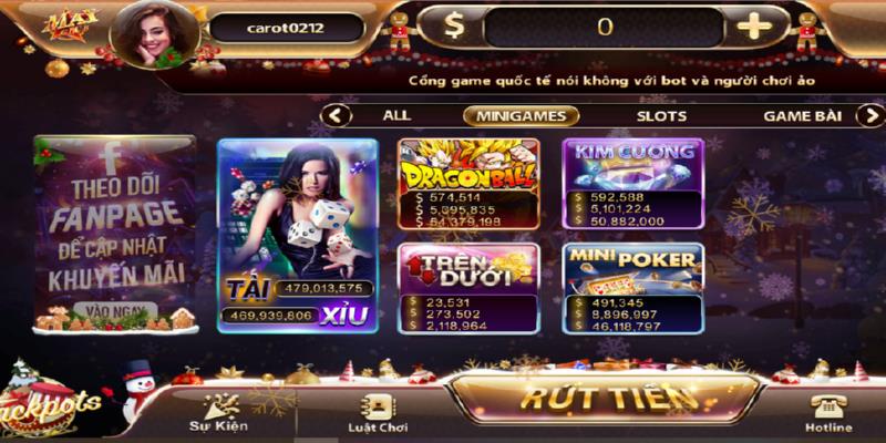 Mini game - Sảnh chơi được nhiều game thủ yêu thích