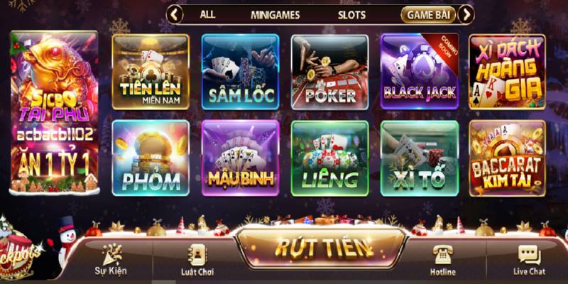 Game bài chính là thế mạnh của cổng game May club