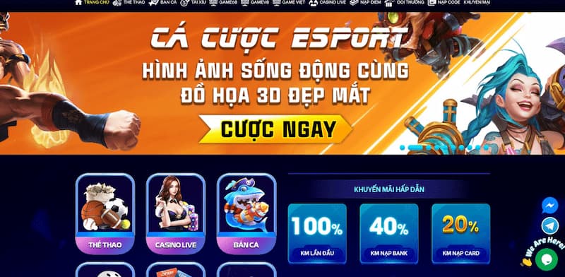 Cổng game uy tín hàng đầu Saba68