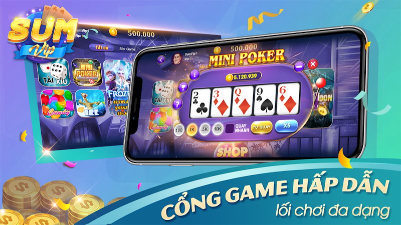 Đập vào mắt người chơi đầu tiên chính là giao diện tại mỗi cổng game