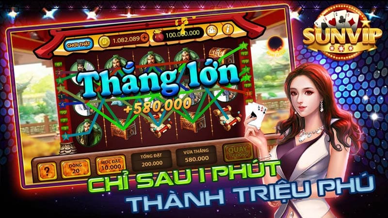 Khuyến mãi tại cổng game Sunvip