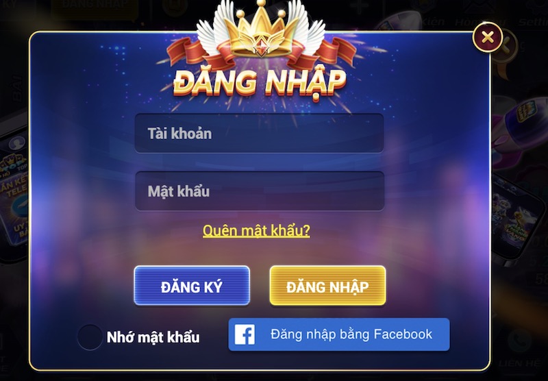 Các bước đăng ký tài khoản game tại thanquay 247 vip