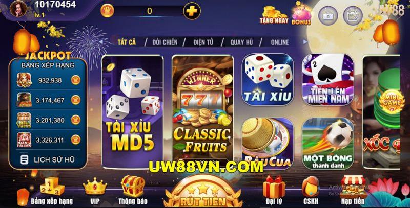 mini game thú vi với nhiều trò chơi săn thưởng độc đáo