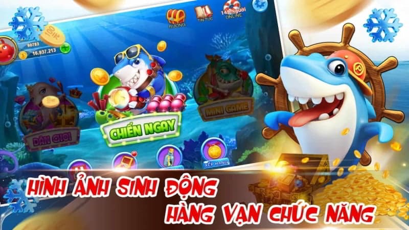 cổng game với nhiều tính năng ưu việt