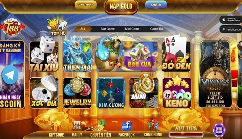 sân chơi cung cấp tất cả các tựa game hấp dẫn cho người chơi