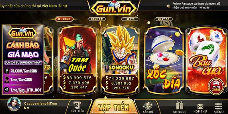 game bài cực thú vị