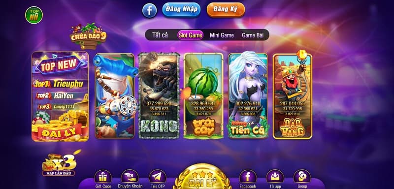 cổng game đa dạng các sảnh cược