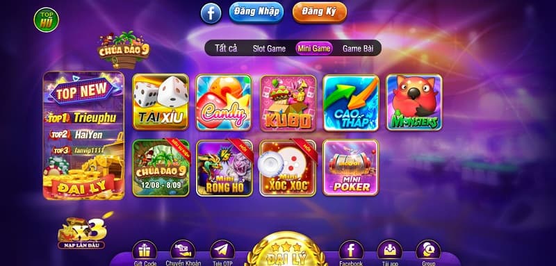 cổng game slots hấp dẫn