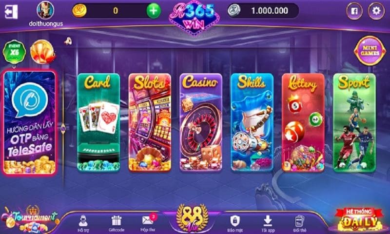 Đa dạng game cá cược online