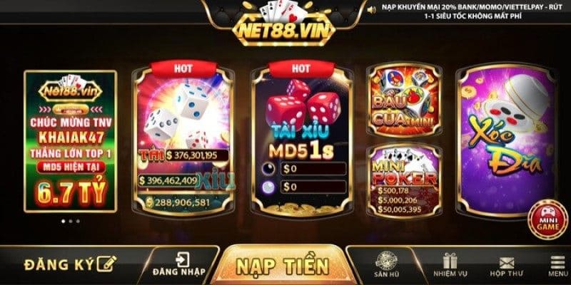 Các tựa game live casino cực hấp dẫn