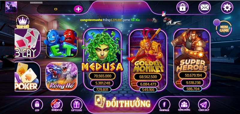 Slots game ăn khách vì chất lượng hình ảnh, âm thanh, tiền thưởng lớn